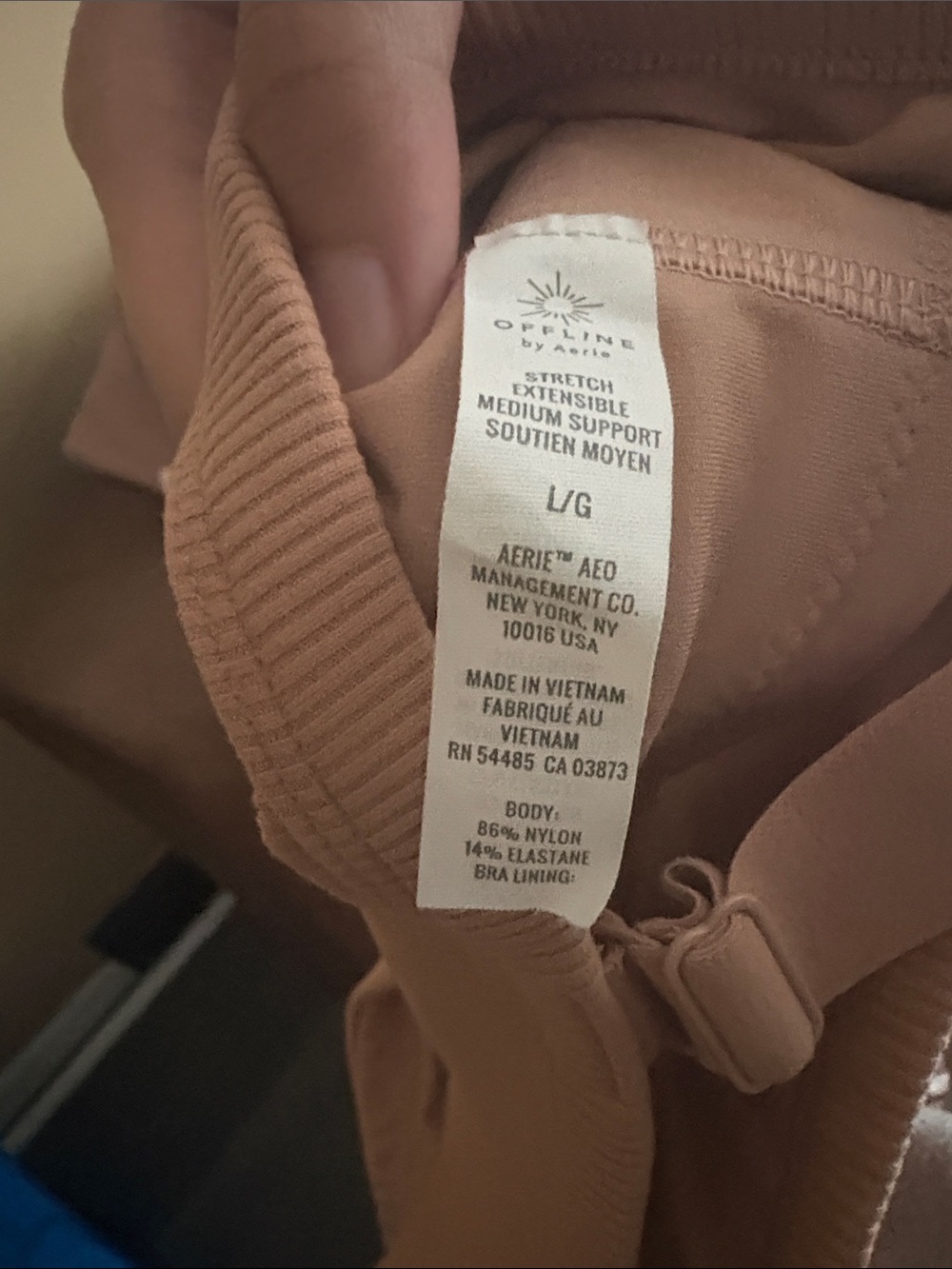 OFFLINE by aerie , large square neck sports bra - Picture 2 of 5